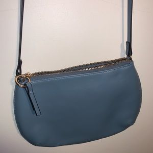 Blue crossbody bag